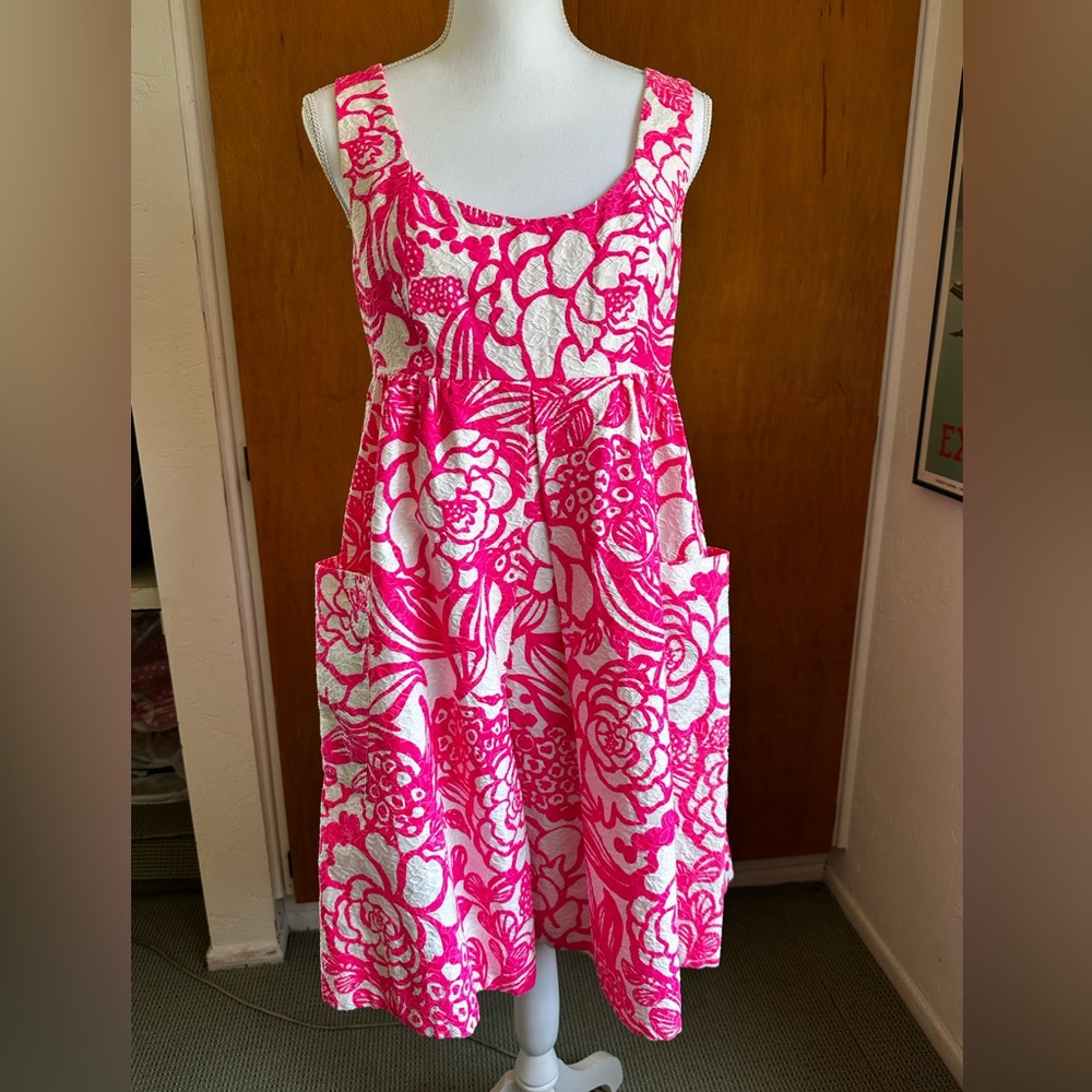 Anthropologie Brocade Summer Party Dress